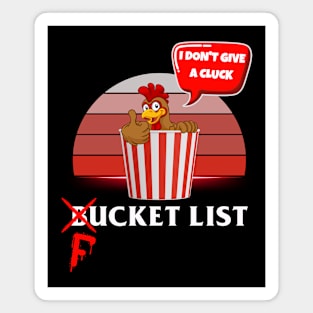 Bucket List/Fucket List Magnet